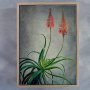 Aloes 3 Art Print - 100CM X 150CM / Framed Canvas With Natural Wood Frame