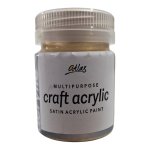 Atlas Multipurpose Craft Acrylic 50ML Old Gold