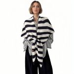 Wajuemy Pashmina Shawl Wraps For Women Cross Sweater Shawl And Wrap Cardigan Cape Knit Cashmere Front Poncho Shoulder Top Fashio