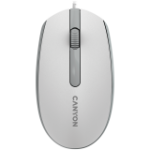 Canyon Mouse M-10 Wired White Grey