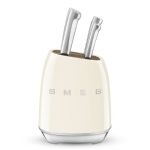 Smeg KBSF02 Knife Block Set – Cream
