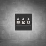 Meeting Room boardroom Sign D04 - Black - Powder Coated Aluminum
