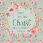 Printed Blanket Philippians 4