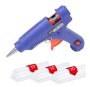 Glue Gun Set Heat-resistant Compact And Portable Blue