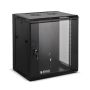 Wall-mounted 9U Lockable Network Cabinet For Multimedia Server