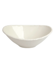 White Beaded Edge Serving Bowl 35CM - None None