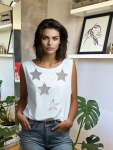 All Stars Vest - White - Large