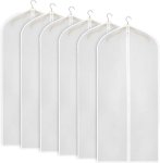 Andoora Transparent Hanging Hook Zipper Closure Garment