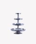 Cupcake Stand Silver 4 Tier XL