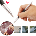 1PC Ceramic Tile Glass Board Iron Sheet Engraving Pen Diy Ceramic Tool Durable Non Slip Handle Letter Alloy Practical Convenient