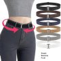 Women's Invisible Elastic Waist Belt - Versatile No-buckle Design For Jeans & Pants Perfect For Casual To Formal Occasions