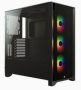 Icue 4000X Rgb Midi Tower Black