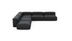Five Module Corner Sofa - Linen - Anthracite - 325CM X 325CM