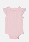 Cotton On The Sleeveless Broderie Ruffle Bubbysuit - Ballerina