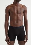 5-PACK Cotton Mid Trunks - Black
