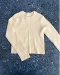 Zara Cream Rib Knit Long Sleeved Top 6 7Y