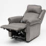 Ez Lift Recliner Chair - Dual Motor Electric Recliner Chair Shiatsu Massage & Heating Adjustable Neck & Lumbar Support Colour Graphite