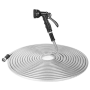 Stainless Steel Metal Hose Pipe Water Spray Gun With 2 Nozzles - 50FT - 75FT - 75FT