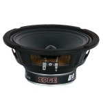 6.5" Pro Audio Mid Range Non Pressed Paper Cone Dual Foam Surround Poly Cotton Spiders Spade Terminal Eva Gasket 130W RMS 260W P