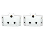Zs - 3-PIN Plug Adaptor AP-02 - Set Of 2