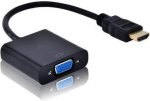 Esquire Unique Hdtv To Vga Adapter Cable Black