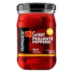 Mild Sweet Piquant Whole Peppers 260G