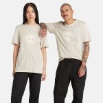 Tencel Graphic Logo T-Shirt For All Gender - L Beige
