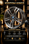 19 Inch Bmw Fitment Rims 5 120 Pcd – Gunmetal Machined Face – Staggered Style