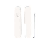 Victorinox Swiss Army Victorinox White Handle Scale Kit For 91MM Swiss Army Knife Plus Ball Pen