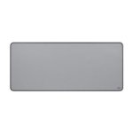 Logitech Keyboard Mouse Desk Mat Pad Grey