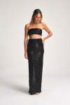 Bonny Skirt - Black Sequins - Medium