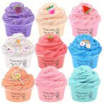 3PCS MINI Butter Slime Kit Scented Stretchy Peach Slime Super Soft & Non-sticky Halloween Christmas Gift Thanksgiving Day Gift.