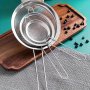 Stainless Steel Large Skimmer Spoon With Handle - Perfect For Drying & Frying Ideal Kitchen Gadget For Cooking Baking & Serving