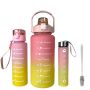 Set Of 3 Motivational Water Bottles