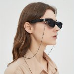 Fashion Bead Glasses Chain Face Mask Chain For Women Vintage Metal Fahion Glasses Lanyards Strap Eyewear Cord Holder