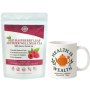 Red Raspberry Leaf Mother Wellness Herbal Tea With Healthy Tea Mug