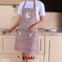 1pc Cooking Apron Multi-functional Cute Apron With Pocket Adjustable Oil And Dirt Resistant Apron Suitable For Chefs Outdoor Gardening Cooking And Baking