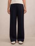 Hunter Wide Leg Lounge Pants - L Navy