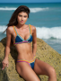 Boho Tropical Crochet Bikini - Multicolour - Small