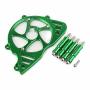 Gzyf Motorcycle Front Sprocket Cover Chain Guard Protector Compatible With Kawasaki Z1000 2010-2017