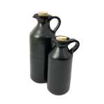 Oil And Vinegar Jar Set - Black Matt