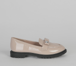 Flat Brogue - 4 Kids Cream