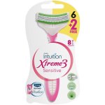 Schick Intuition XTREME3 Female Disposable Razor Sensitive 6+2