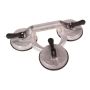 Aluminium Cup Puller 3 Cups - Silver