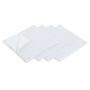 - Herringbone Stripe 4 Pack Napkins - White/charcoal