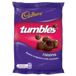 Cadbury Tumbles Chocolate Raisins 200 G