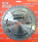 Tork Craft Blade - 190 x 40T x 16mm - General Purpose Combination