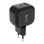 Snug 2 Port Usb type C Wall Charger 35W – Black