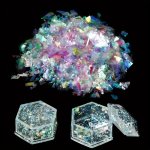 20G 0.71OZ PACK Irregular Colored Resin Sequins For Nail Art Decoration
