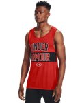 Men's Ua Tech 2.0 Signature Tank - Radiant Red XL